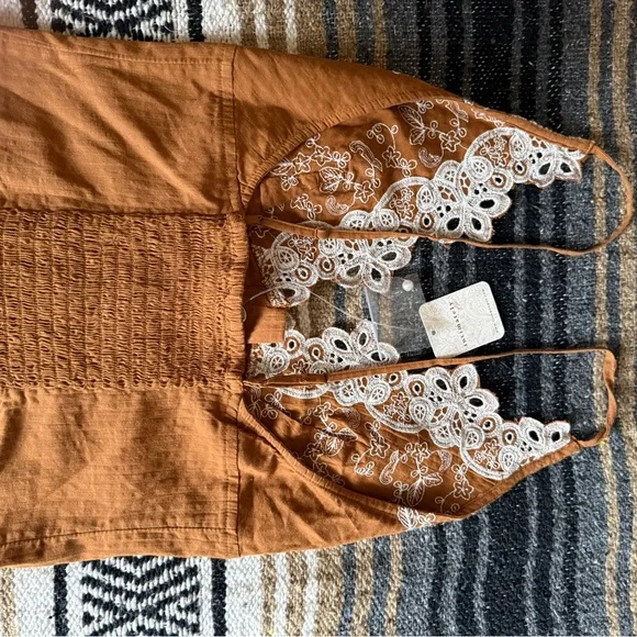 Free People Stevie Cami in Terracotta - Picture 2 of 2